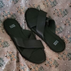 Eileen Fisher Black Women's Sandals